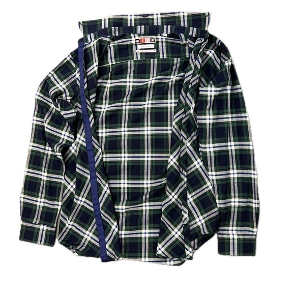MSGM Viscose Tartan Shirt Made in Italy - Picture 4 of 12